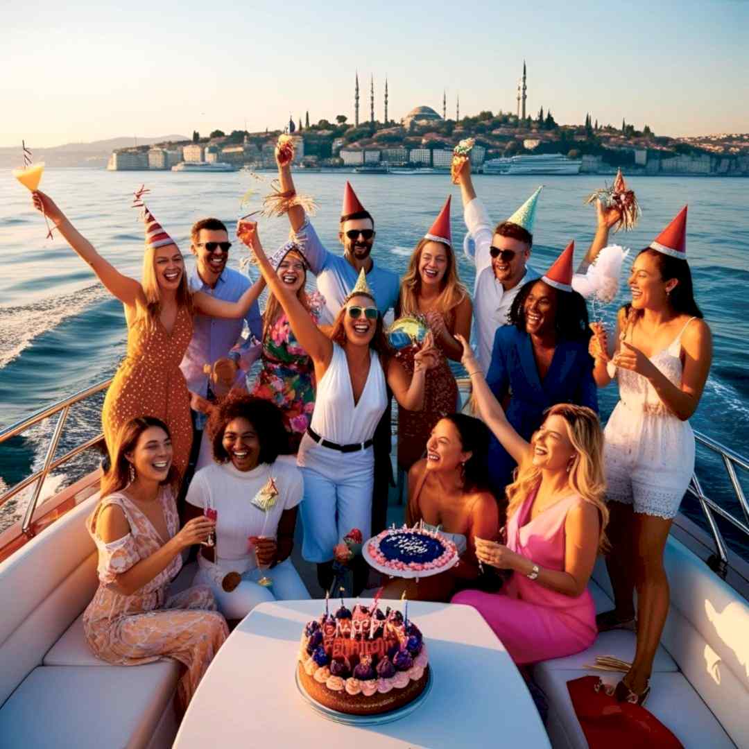 Özel yat doğum günü organizasyonu